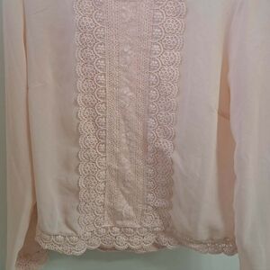VILA Soft Beige Top SIZE S
